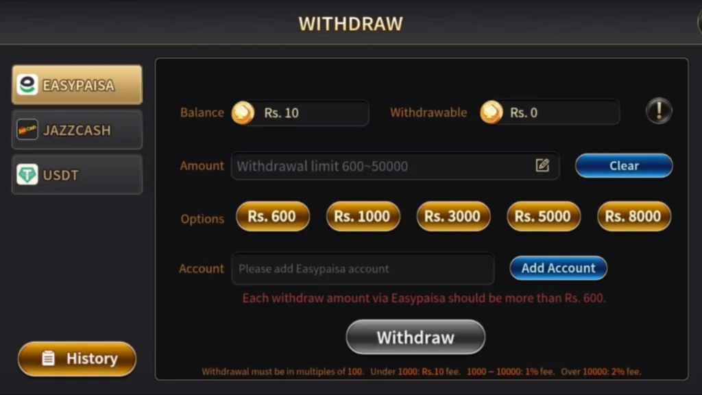 Royal x casino withdraw Process